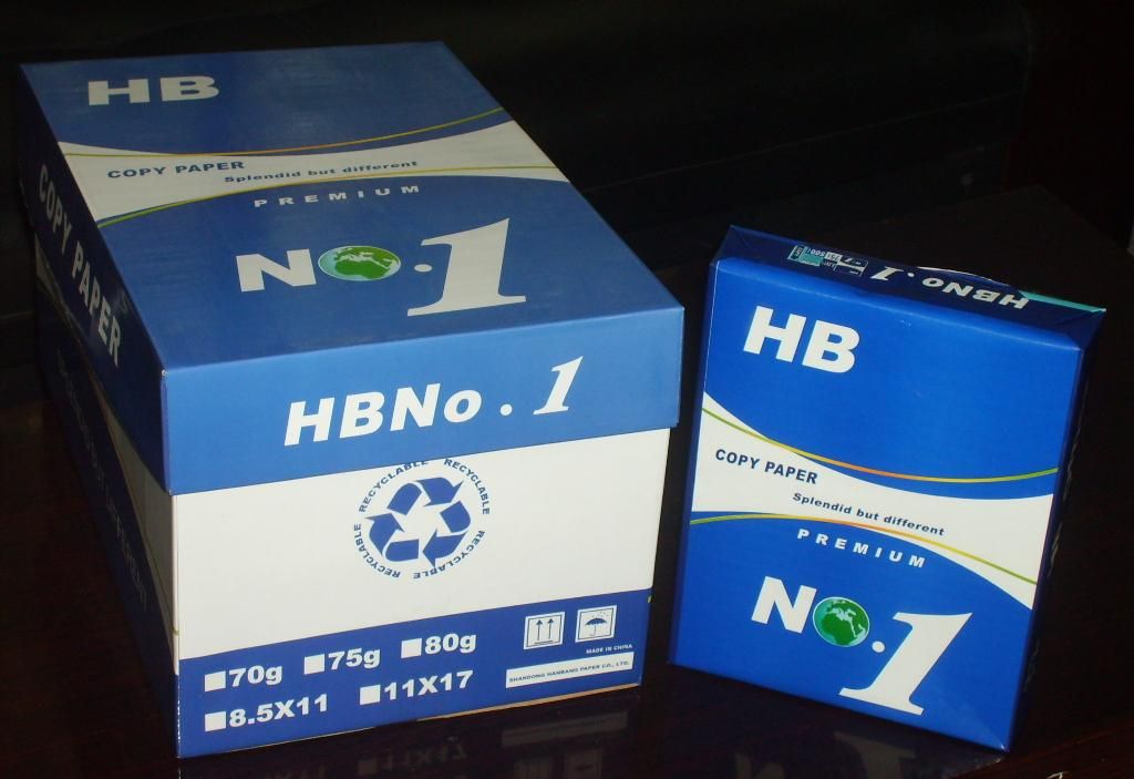 HB No 1 paper Letter Size 8.5 11, 75gsm and 80gsm