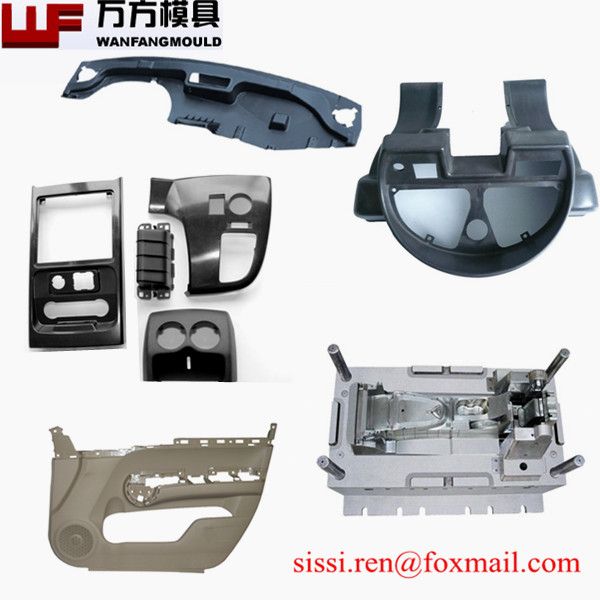 Factory price-plastic auto car parts injection mould/decorative instrument molds/door moulds/air cooler moulds