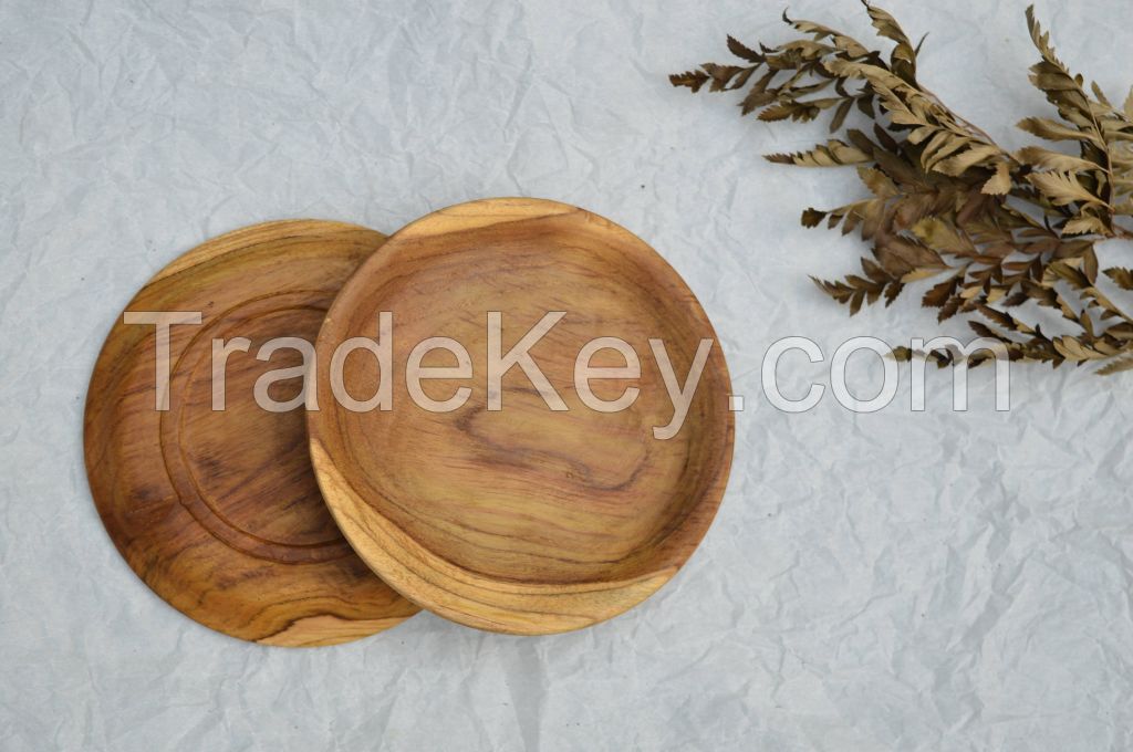 Wooden Bread Plates with Premium Quality and Best Seller From Indonesia