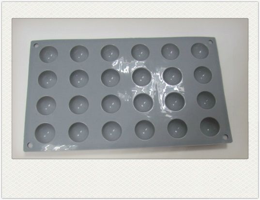 Silicone Candy Dessert Chocolate Cake mold Ice Tray Pan 24 cavities