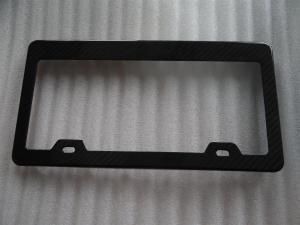 sell carbon fiber number plate/no. plate/plate number for Audi car