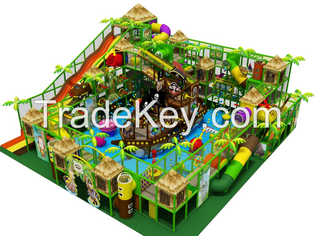 Sell Kids Pirate Ship Indoor Playgrounds Equipment