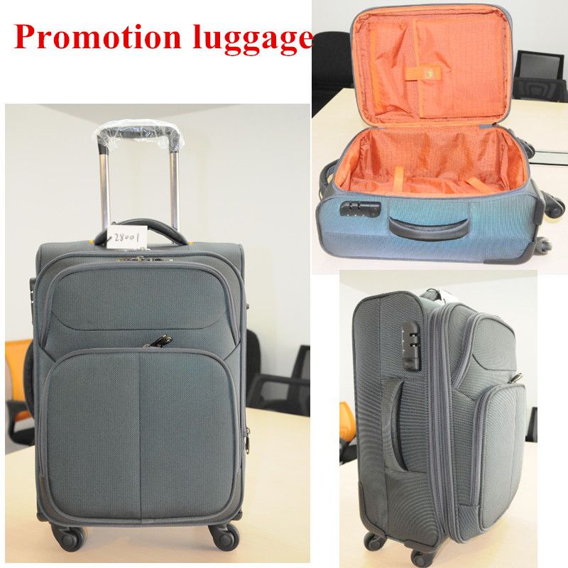 Promotional polyester material EVA carry-on luggage