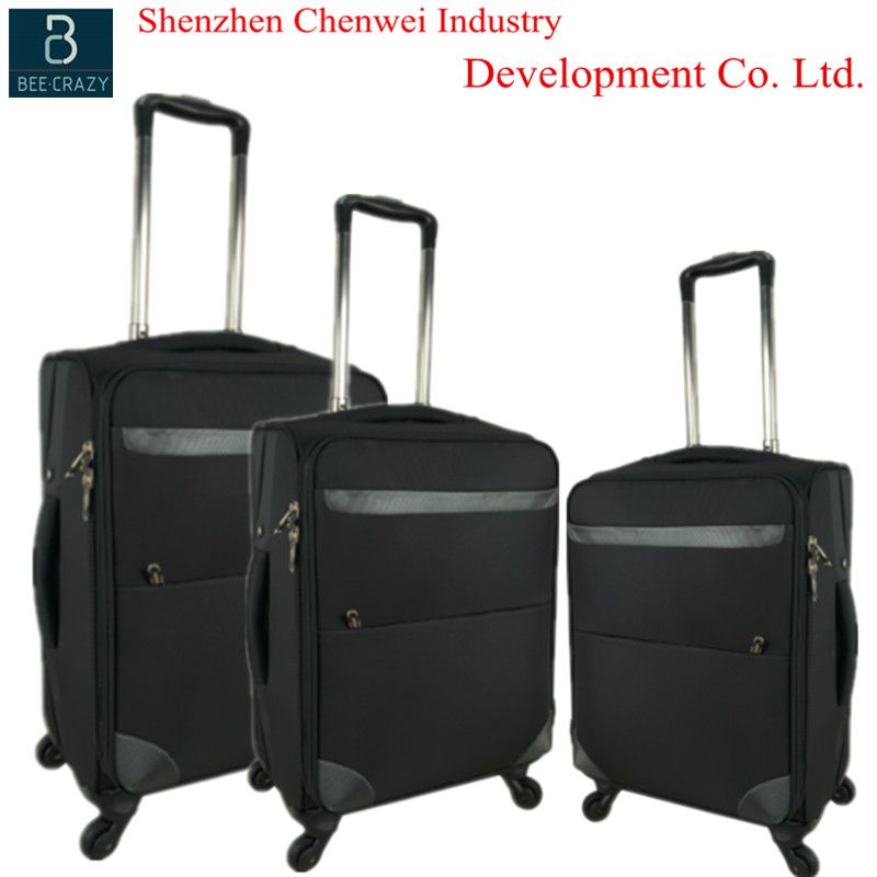 Top sale polyester EVA luggage case