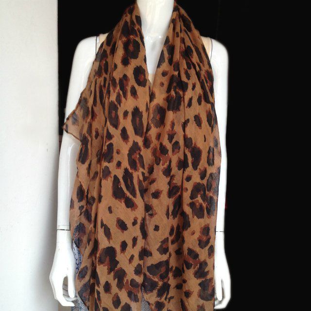 Printed Voile Scarves