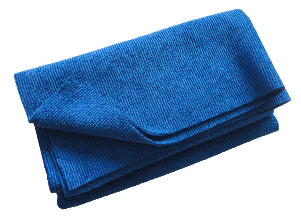 microfiber pear cleaning towel cut by laser