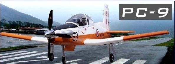 R/C airplane model (PC-9)