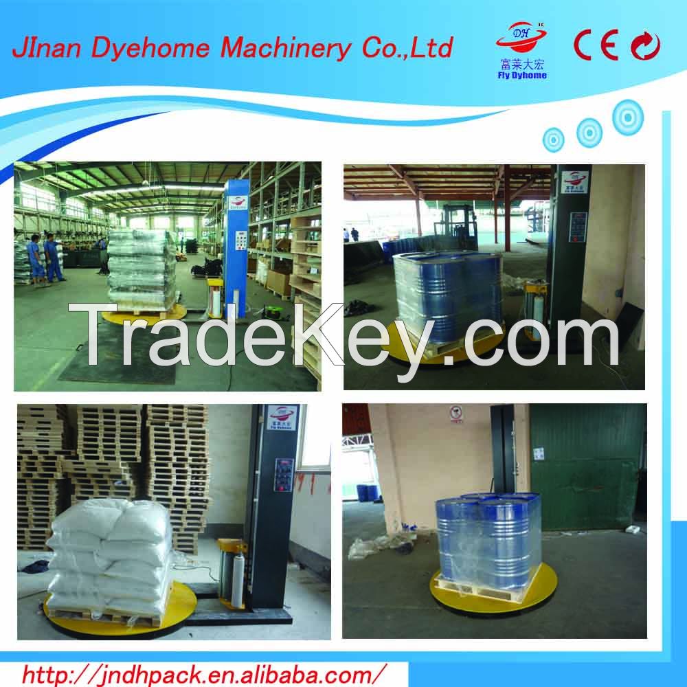 Pallet wrapping machine with CE certification