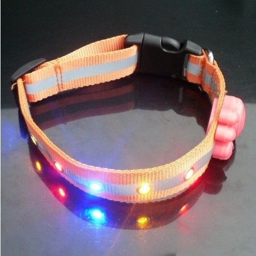 2014 new item  promotional  electronic waterproof led dog collar