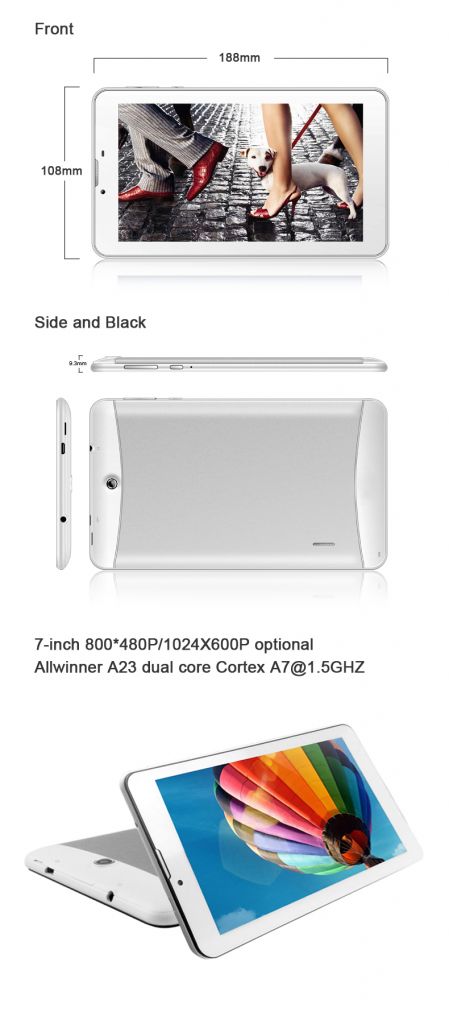 Supplier from China supply 2G phone call android tablet pc with the most reasonable price