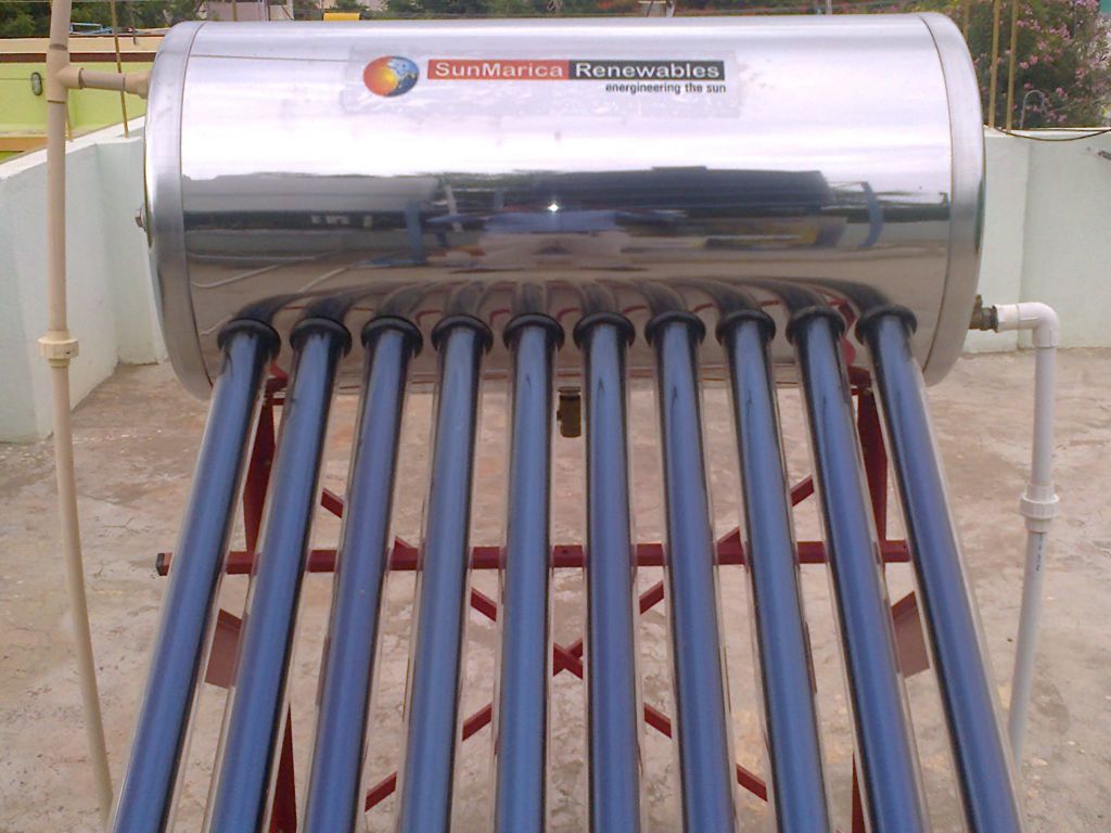 Solar water heaters