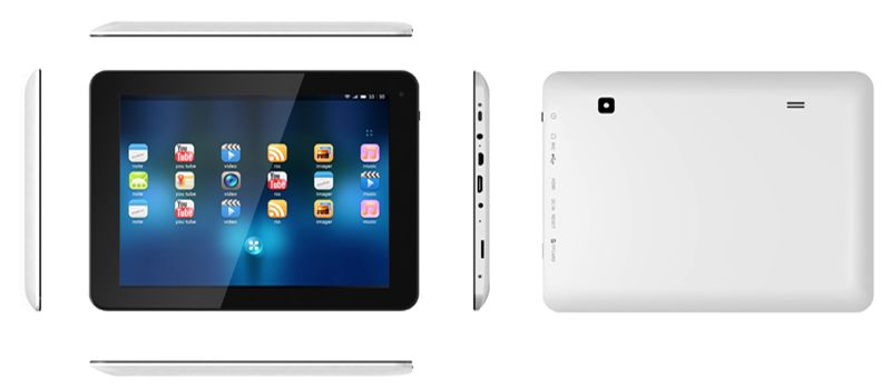 8-Inch Tablet PC, Android 4.1 OS, Rk3066 Dual Core Cortex A9 1.5GHz, 1, 024 X 768-Pixel HD Resolution in Stock