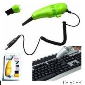 Computer keyboard USB mini vacuum cleaner