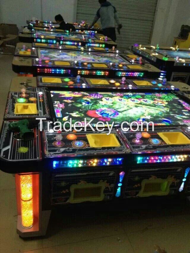 8players fishing hunter game machine type shooting dragon game