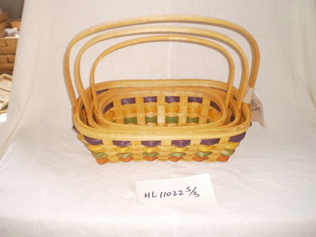 Delicate Woodchip Basket/Tray With Cheap Price
