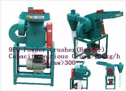 1200kg/h small and portable hammer mill