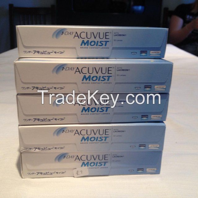 Acuvue Moist 1-Day contact lenses for sale