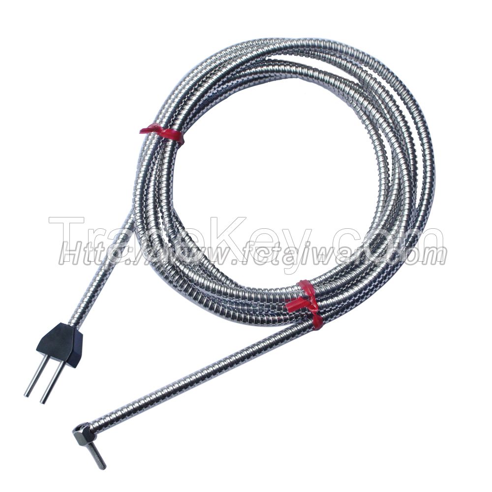 Right angle SERIES fiber optical sensor, intalled save space