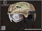 YZH EXF BUMP tactical airsoft helmet-With Goggles