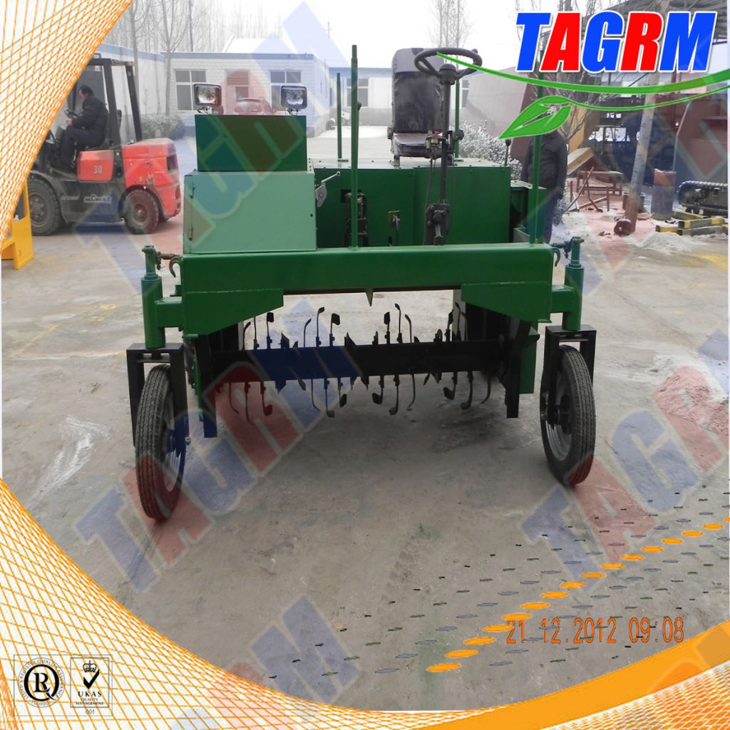 M2000 compost turning equipments/compost machinery for organic fertilizer making