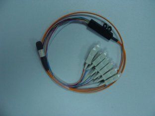 MPO-SC Fiber Optic Patch Cord Insert/Pull latching connector for FTTH