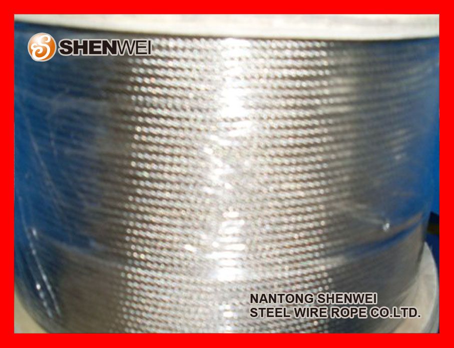 7x7 Stainless steel wire rope