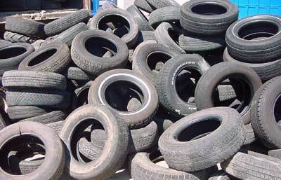 Scrap tires