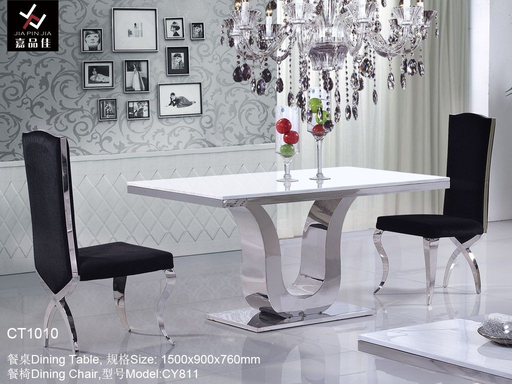 Sell Modern Stainless Steel Dining Table [CT1010]