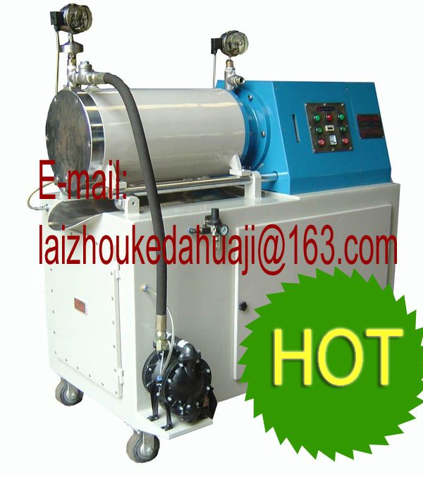 horizontal type sand mill equipment for sale