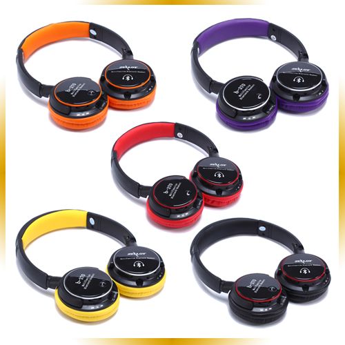 Wireless Bluetooth Headphone/Earphones/Headset with Multi-Function, MP3 Player, FM Radio