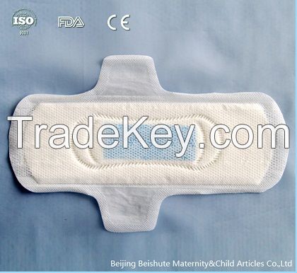 Non-woven sanitary pads