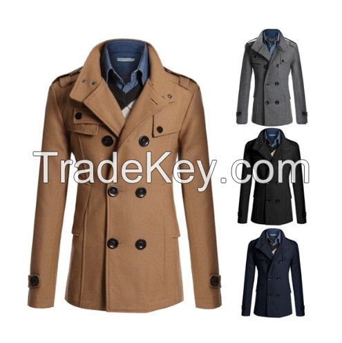 Men Jaket Mens Coat Fashion Men's Trench Coat