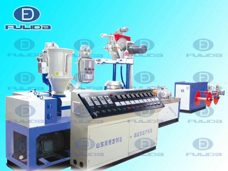 Co-extruded three-layer composited drip irrigation tube machinery