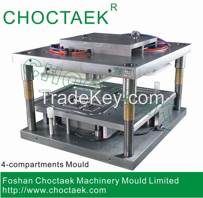 Aluminum foil container mould