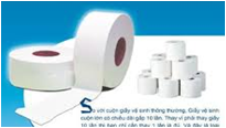Selling toilet tissue mini jumbo roll