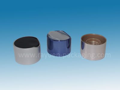 anodized aluminum disc top cap RYAL-B4903