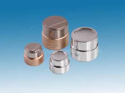 Anodized aluminum jar RYAL-JARC028