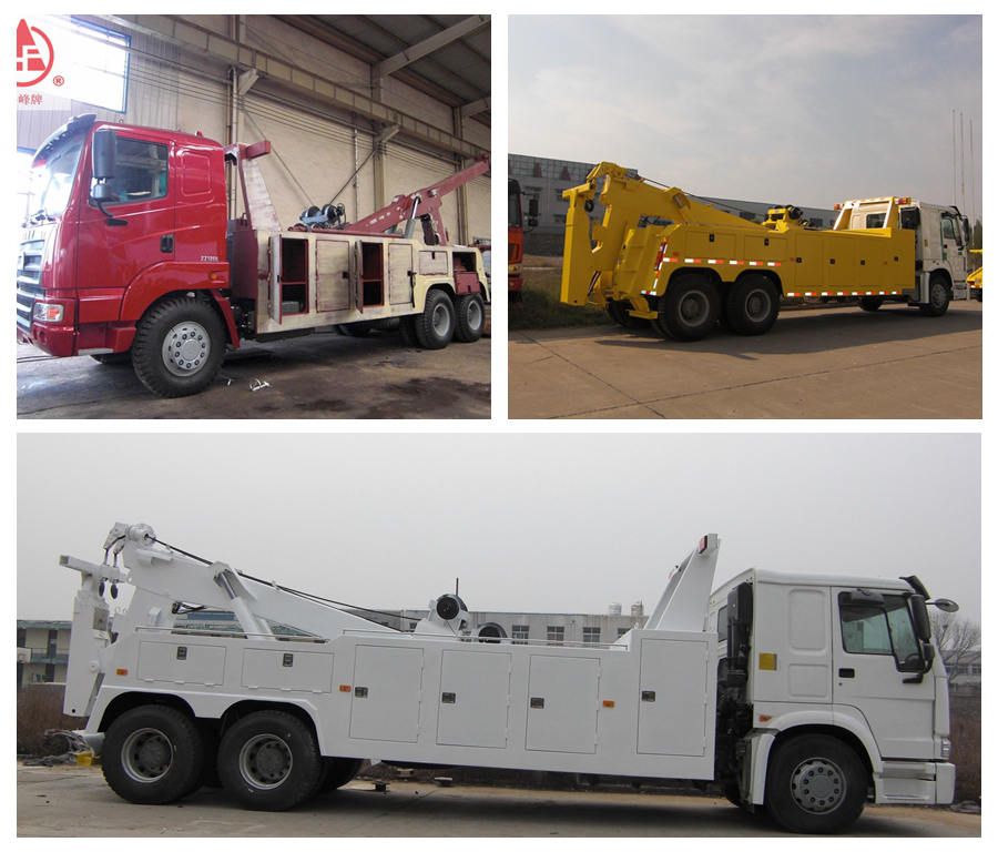 18 ton howo china tow truck for sale/recovery vehicle