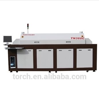 hot air lead-free reflow Oven with six heating-zones TN360C