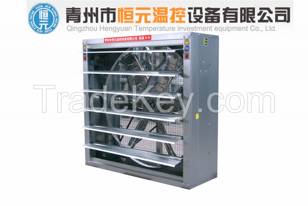 Swung hammer type industrial exhaust fan for greenhouse and poultry farm