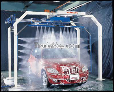 Touch free automatic car wash machine, touchless car wash machine, car wash equipmemt
