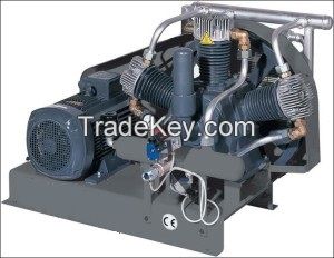 High pressure piston compressor