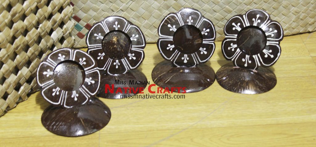 Coconut Shell Picture Frame