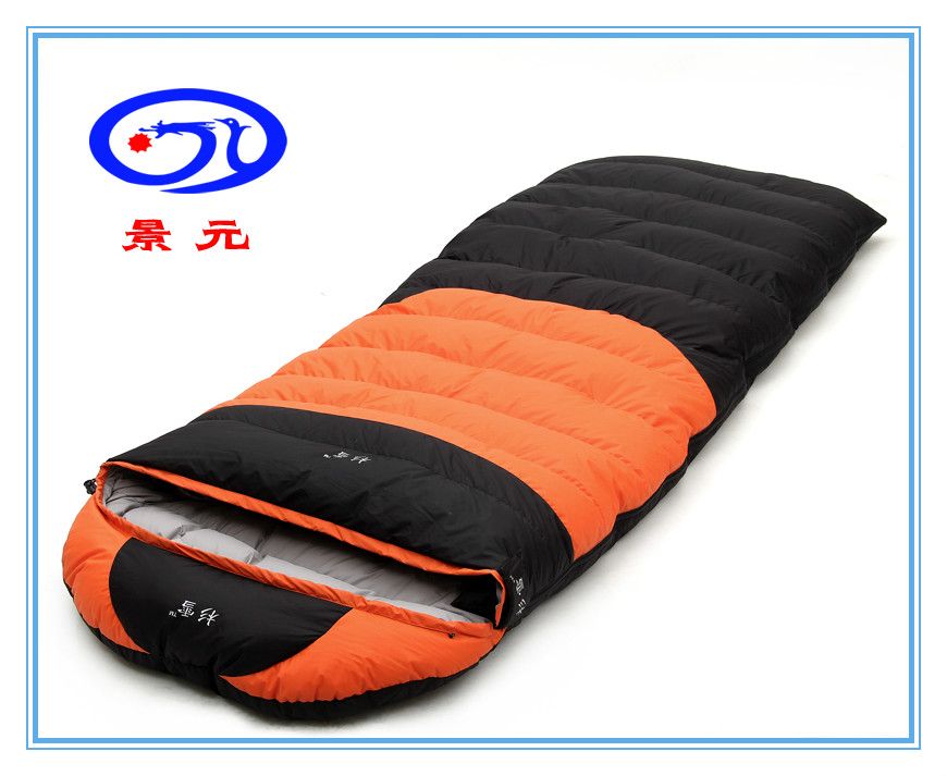 Down filling envelop sharp Sleeping bag