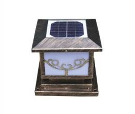 solar pillar light that make your garden more bright and beautiful!