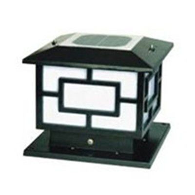 solar pillar light that make your garden more bright and beautiful!