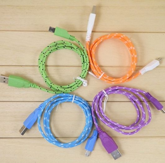 Sell Colorful Usb Data Charger Cable For Iphone/micro Usb