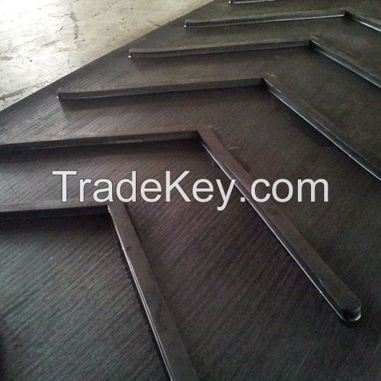 V-shaped Pattern Rubber Conveyor Belt