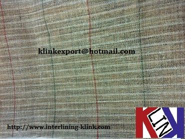 suits interlining hair woven interlining