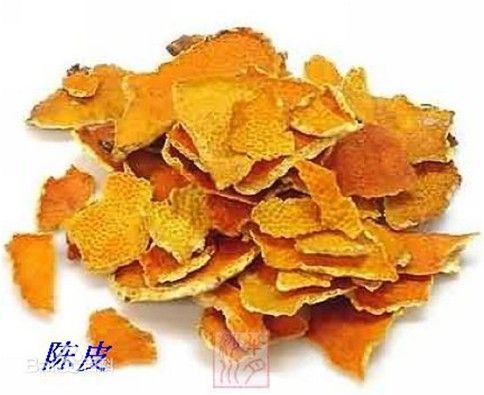 DRIED TANGERINE OR ORANGE PEEL